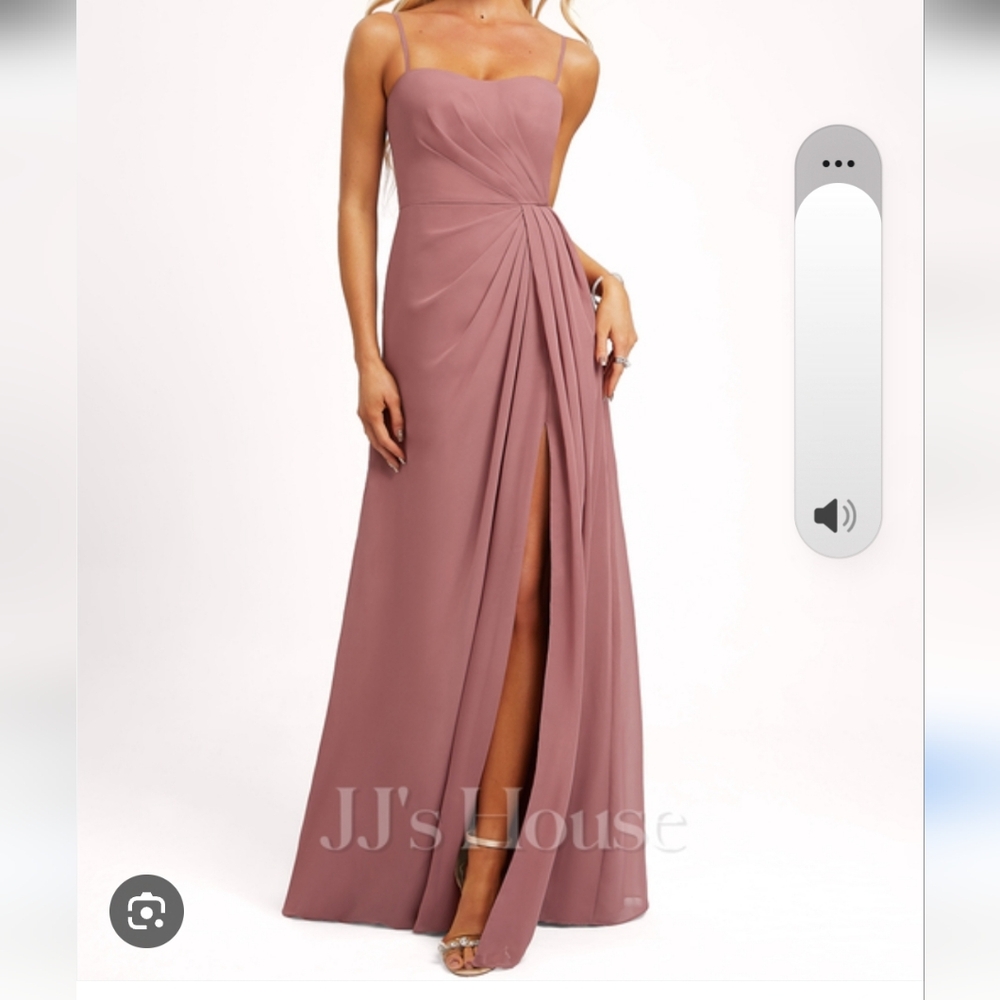 JJs House Strapless Mauve Gown